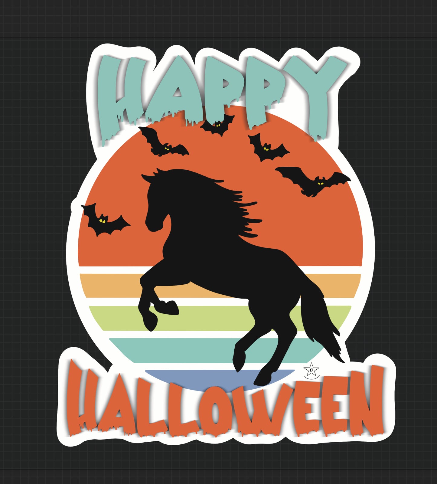 Sticker - Happy Halloween