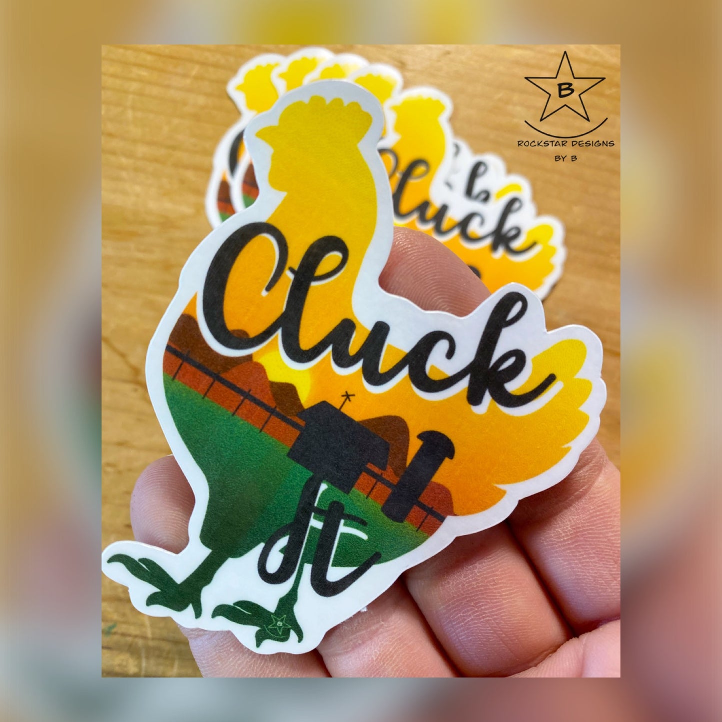 Sticker - Chicken Cluck It